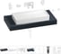Раковина Wellsee 75 см со столешницей 100 смPure BY201011585 в наборе 9 в 1 201011585 6