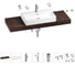 Раковина Wellsee 70 см со столешницей 140 смGraceful Proв наборе 10 в 1 201012786 1