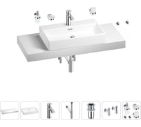 Раковина 70 см со столешницей 120 см Wellsee Graceful Pro в наборе 10 в 201012731