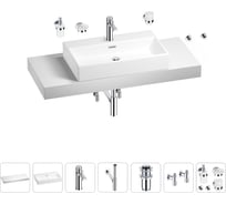 Раковина 70 см со столешницей 120 см Wellsee Graceful Pro в наборе 10 в 201012736