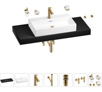 Раковина 70 см со столешницей 120 см Wellsee Graceful Pro в наборе 10 в 201012743