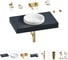 Раковина 40 см со столешницей 80 см Wellsee Doux в наборе 9 в 1 201009548 1
