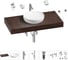 Раковина Wellsee 42 см со столешницей 100 смChalice Perfectionв наборе 10 в 1 201010176 1