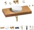 Раковина 42 см со столешницей 100 см Wellsee Chalice Perfection в наборе 9 в 1 201010163 1