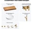 Раковина 42 см со столешницей 100 см Wellsee Chalice Perfection в наборе 9 в 1 201010163 8