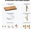 Раковина 42 см со столешницей 100 см Wellsee Chalice Perfection в наборе 10 в 1 201010158 8