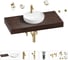 Раковина Wellsee 42 см со столешницей 100 смChalice Perfectionв наборе 10 в 1 201010568 1
