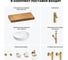 Раковина 42 см со столешницей 100 см Wellsee Chalice Perfection в наборе 10 в 1 201010558 8