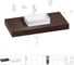 Раковина Wellsee 42 см со столешницей 100 смPure BY201010850 в наборе 10 в 1 201010850 1