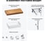 Раковина 42 см со столешницей 100 см Wellsee Pure BY Wellsee в наборе 9 в 1 201010841 8