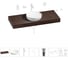 Раковина Wellsee 42 см со столешницей 120 смChalice Perfectionв наборе 10 в 1 201010295 1