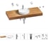 Раковина 42 см со столешницей 120 см Wellsee Chalice Perfection в наборе 10 в 1 201010616 1