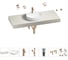 Раковина Wellsee 42 см со столешницей 120 смChalice Perfectionв наборе 10 в 1 201010599 1