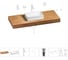Раковина 42 см со столешницей 120 см Wellsee Pure BY Wellsee в наборе 10 в 1 201010925 1