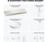 Раковина Wellsee 42 см со столешницей 140 смChalice Perfectionв наборе 10 в 1 201010360 8
