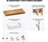 Раковина 42 см со столешницей 120 см Wellsee Pure BY Wellsee в наборе 9 в 1 201010929 8