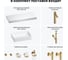 Раковина 42 см со столешницей 120 см Wellsee Pure BY Wellsee в наборе 10 в 1 201010953 8