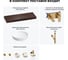 Раковина Wellsee 42 см со столешницей 140 смChalice Perfectionв наборе 9 в 1 201010423 8