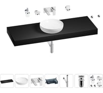 Раковина 42 см со столешницей 140 см Wellsee Chalice Perfection в наборе 9 в 1 201010461