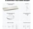 Раковина Wellsee 42 см со столешницей 140 смChalice Perfectionв наборе 10 в 1 201010655 8