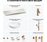 Раковина Wellsee 42 см со столешницей 140 смChalice Perfectionв наборе 10 в 1 201010654 8