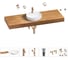 Раковина Wellsee 42 см со столешницей 140 смChalice Perfectionв наборе 10 в 1 201010679 1