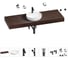 Раковина Wellsee 42 см со столешницей 140 смChalice Perfectionв наборе 10 в 1 201010687 1