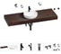 Раковина Wellsee 42 см со столешницей 140 смChalice Perfectionв наборе 10 в 1 201010682 1