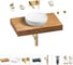 Раковина 42 см со столешницей 80 см Wellsee Chalice Perfection в наборе 9 в 1 201010048 1