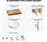 Раковина 42 см со столешницей 80 см Wellsee Chalice Perfection в наборе 9 в 1 201010048 8