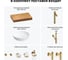 Раковина 42 см со столешницей 80 см Wellsee Chalice Perfection в наборе 10 в 1 201010033 8