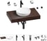 Раковина Wellsee 42 см со столешницей 80 смChalice Perfectionв наборе 10 в 1 201010052 1