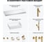 Раковина 42 см со столешницей 140 см Wellsee Pure BY Wellsee в наборе 10 в 1 201011043 8