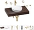 Раковина Wellsee 42 см со столешницей 80 смChalice Perfectionв наборе 10 в 1 201010053 1