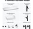 Раковина 42 см со столешницей 140 см Wellsee Pure BY Wellsee в наборе 10 в 1 201011042 8