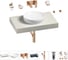 Раковина Wellsee 42 см со столешницей 80 смChalice Perfectionв наборе 9 в 1 201010004 1