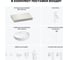 Раковина Wellsee 42 см со столешницей 80 смChalice Perfectionв наборе 10 в 1 201010475 8