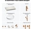 Раковина Wellsee 42 см со столешницей 80 смChalice Perfectionв наборе 10 в 1 201010479 8
