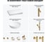 Раковина 42 см со столешницей 80 см Wellsee Chalice Perfection в наборе 10 в 1 201010078 8