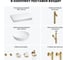 Раковина 42 см со столешницей 80 см Wellsee Chalice Perfection в наборе 10 в 1 201010073 8