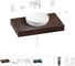 Раковина Wellsee 42 см со столешницей 80 смChalice Perfectionв наборе 9 в 1 201010065 1