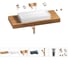 Раковина 75 см со столешницей 120 см Wellsee Pure BY Wellsee в наборе 9 в 1 201011729 1