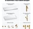 Раковина 75 см со столешницей 120 см Wellsee Pure BY Wellsee в наборе 10 в 1 201011758 2