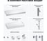 Раковина 75 см со столешницей 120 см Wellsee Pure BY Wellsee в наборе 10 в 1 201011756 8