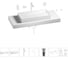 Раковина 75 см со столешницей 120 см Wellsee Pure BY Wellsee в наборе 10 в 1 201011755 1