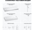 Раковина 75 см со столешницей 120 см Wellsee Pure BY Wellsee в наборе 10 в 1 201011755 8