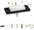 Раковина 75 см со столешницей 120 см Wellsee Pure BY Wellsee в наборе 10 в 1 201011778 1