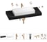 Раковина 75 см со столешницей 120 см Wellsee Pure BY Wellsee в наборе 10 в 1 201011779 1
