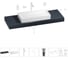 Раковина 75 см со столешницей 140 см Wellsee Pure BY Wellsee в наборе 10 в 1 201011815 1