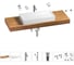 Раковина Wellsee 75 см со столешницей 140 смPure BY201011836 в наборе 10 в 1 201011836 1